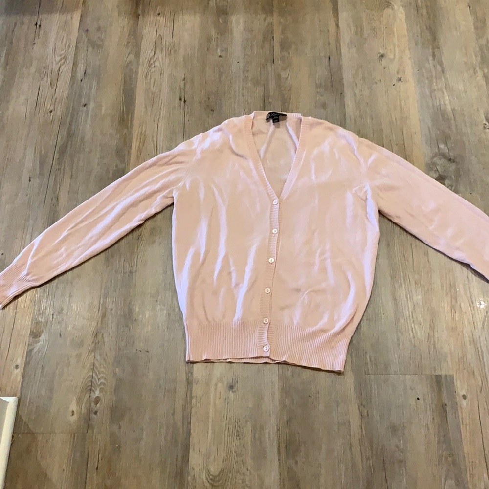 Loro piana 100% cashmere cardigan light pink